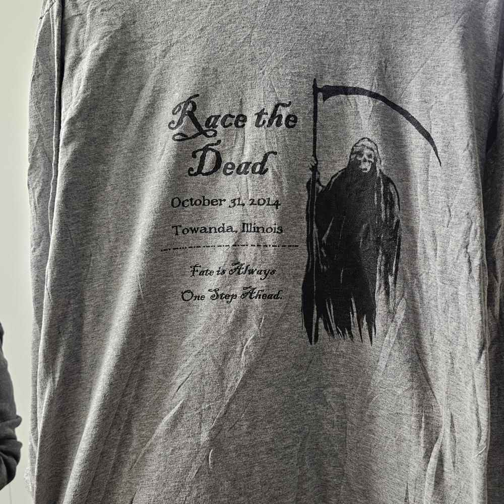 Gray Graphic Men's Shirt